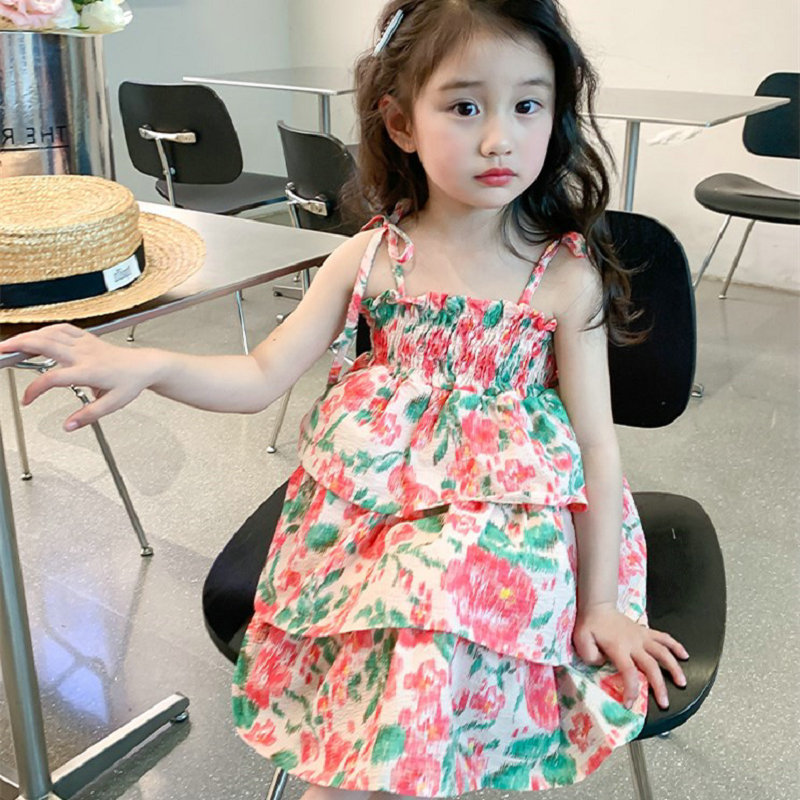 2025新品SC★子供服　ワンピース★タグ7/95-100cm〜タグ15/120-130cm