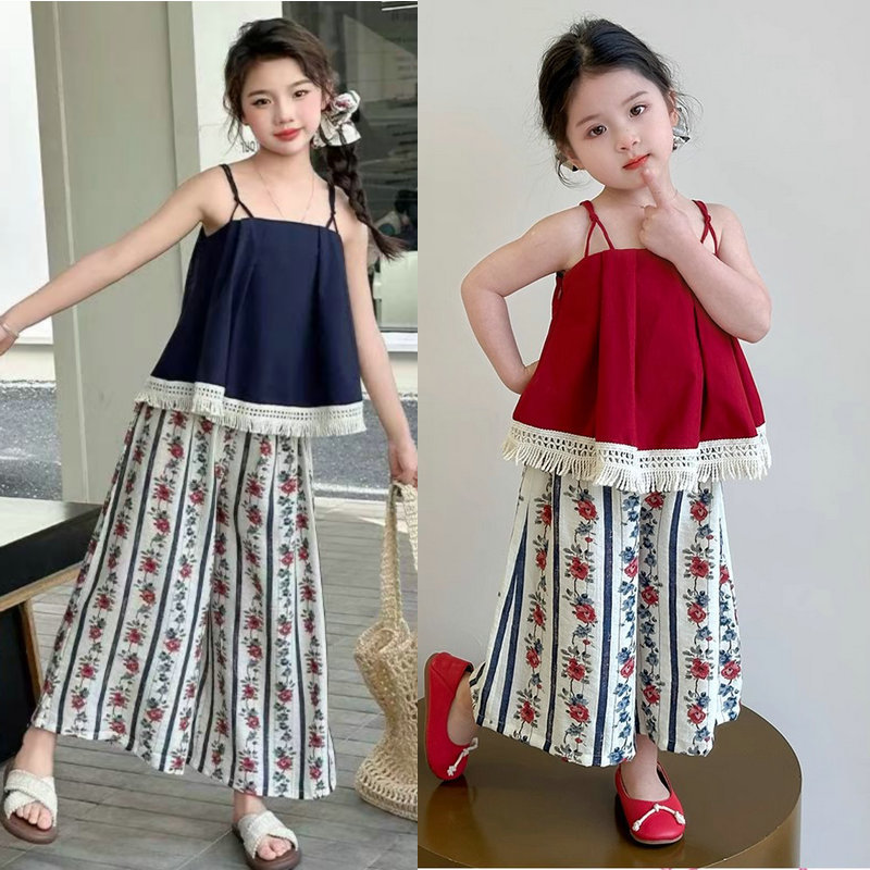 2025新品SC★子供服　セットアップ★タグ5/95-100cm〜タグ13/120-130cm 2色