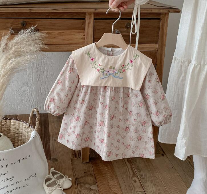 2025秋新品★子供服　ワンピース★80cm〜130cm