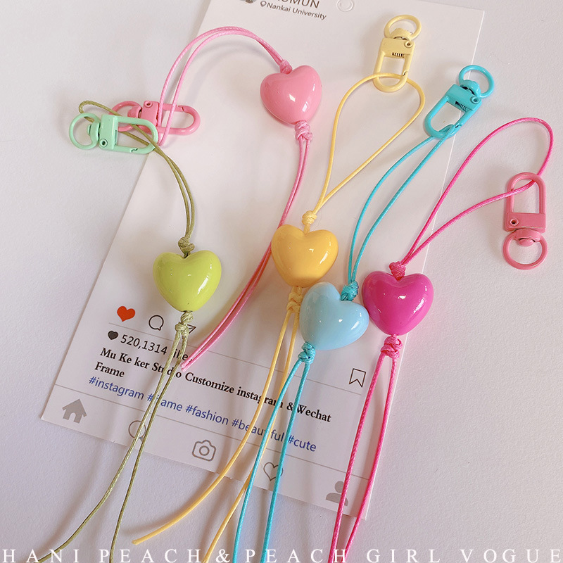 ★可愛いキーホルダー　装飾品★キーチェーン★5色