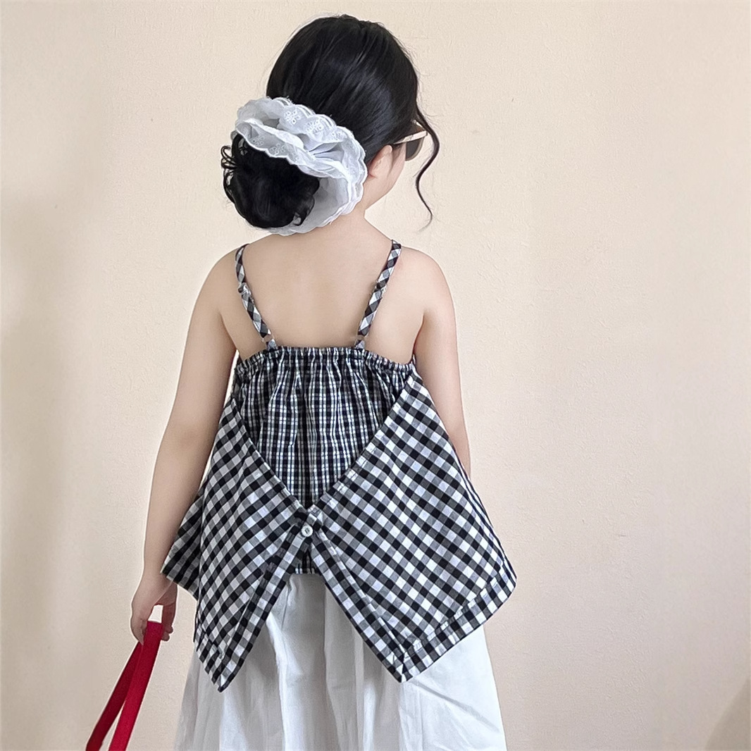 「2025」子供服★トップス★袖なしシャツ★ズボン★韓国風子供服★2色90cm〜140cm