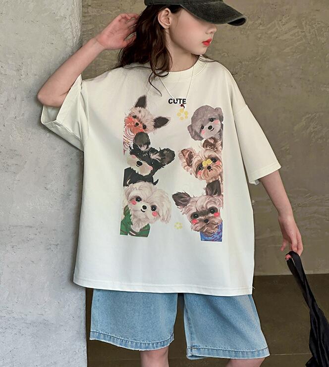 2025★夏新作★韓国風子供服★トップス★120cm〜170cm