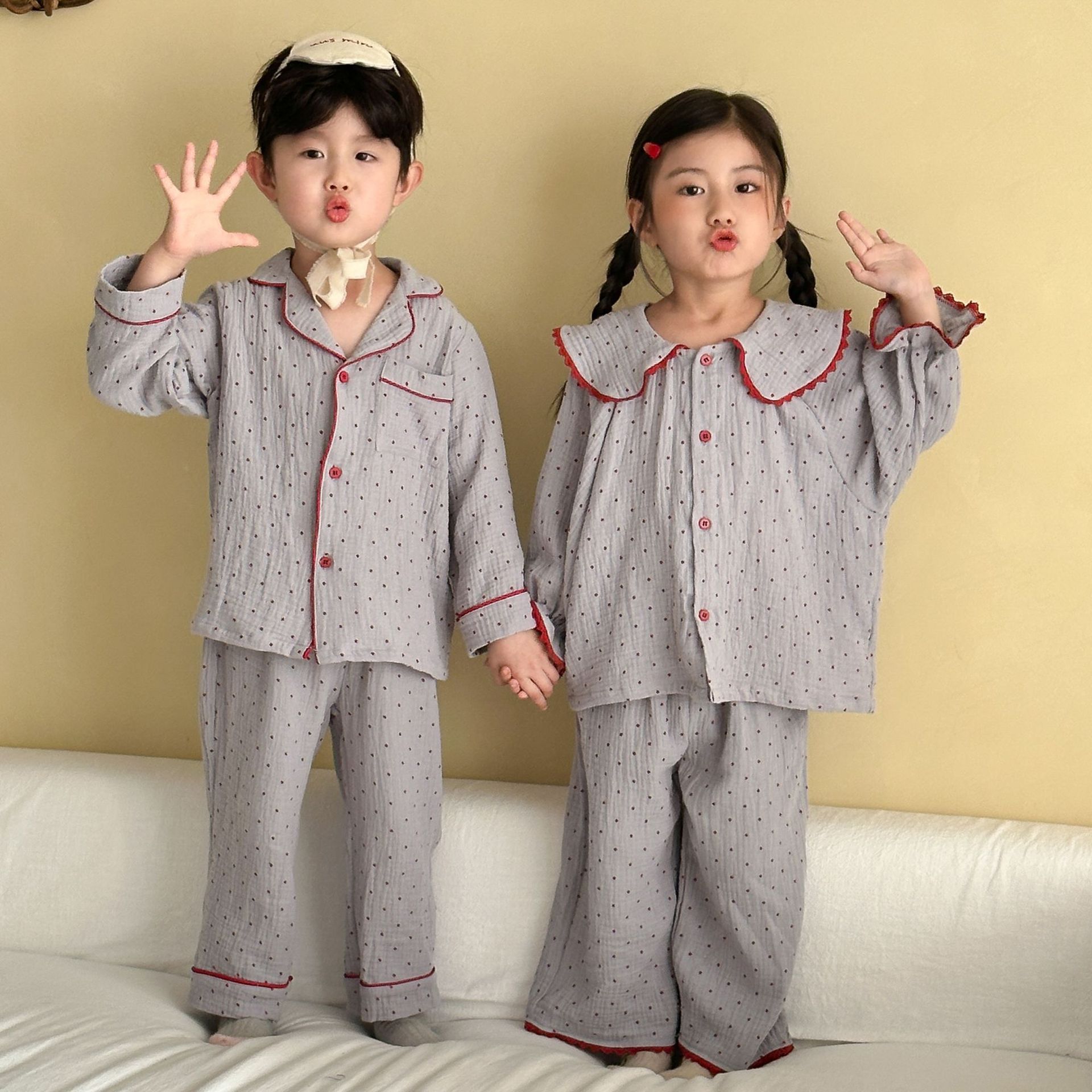 2025秋新品★子供服　ルームウェア　セットアップ★80cm〜150cm 2色