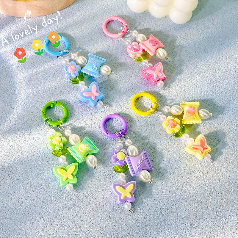 キーホルダー★キーリング★バッグチャーム★可愛い★ファション小物★雑貨★5色
