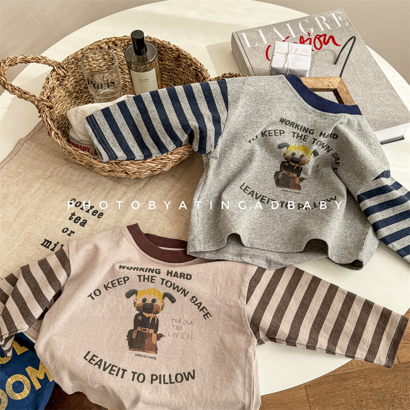 「2025」子供服★トップス★Tシャツ★韓国風子供服★2色80cm〜130cm