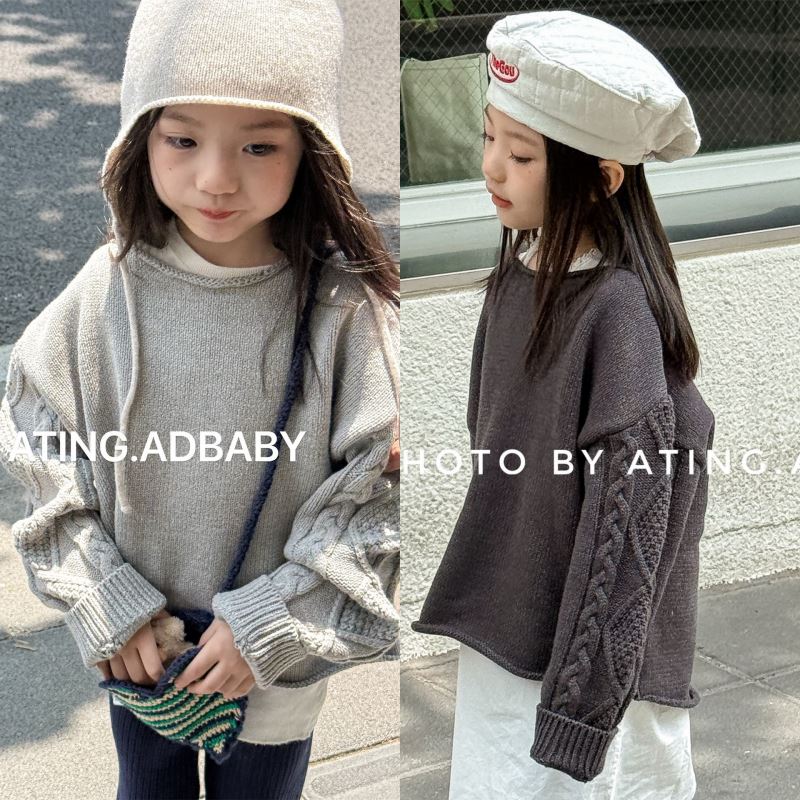 2025秋新入荷SJ★子供服　セーター★80cm〜130cm 2色