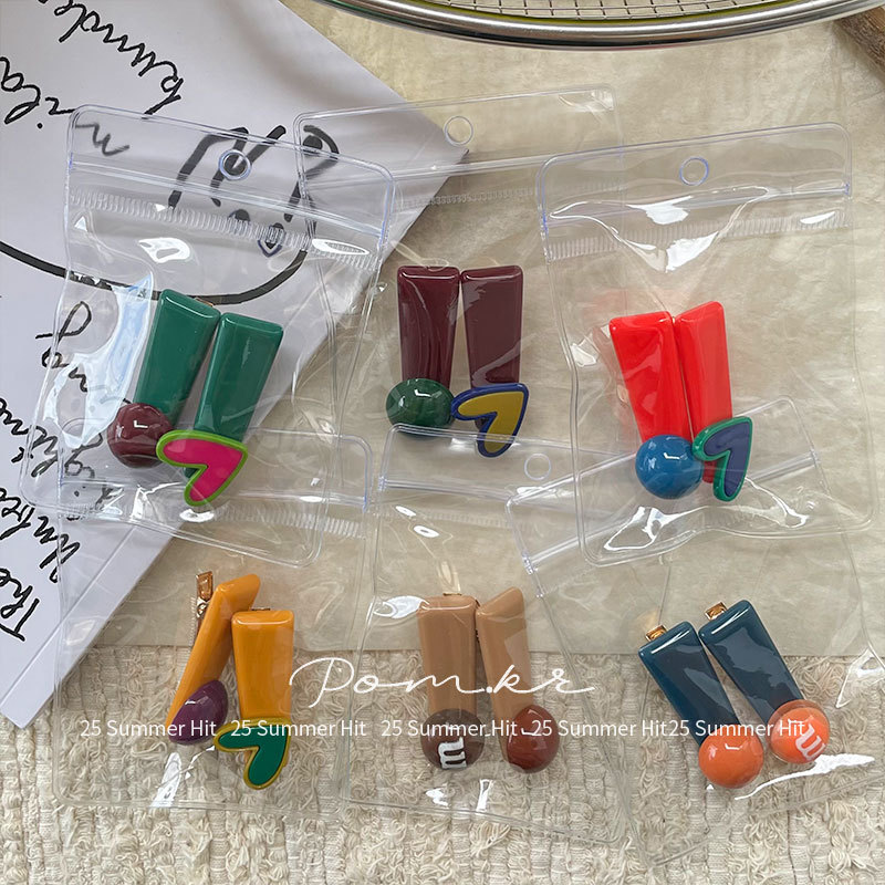 雑貨★子供用髪飾り　ヘアビン★アクセサリー★6組