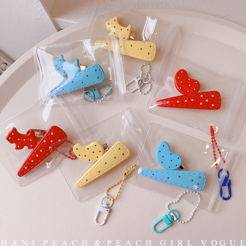 ★可愛いキーホルダー　装飾品★ヘアビンキーチェーン★バッグチャーム