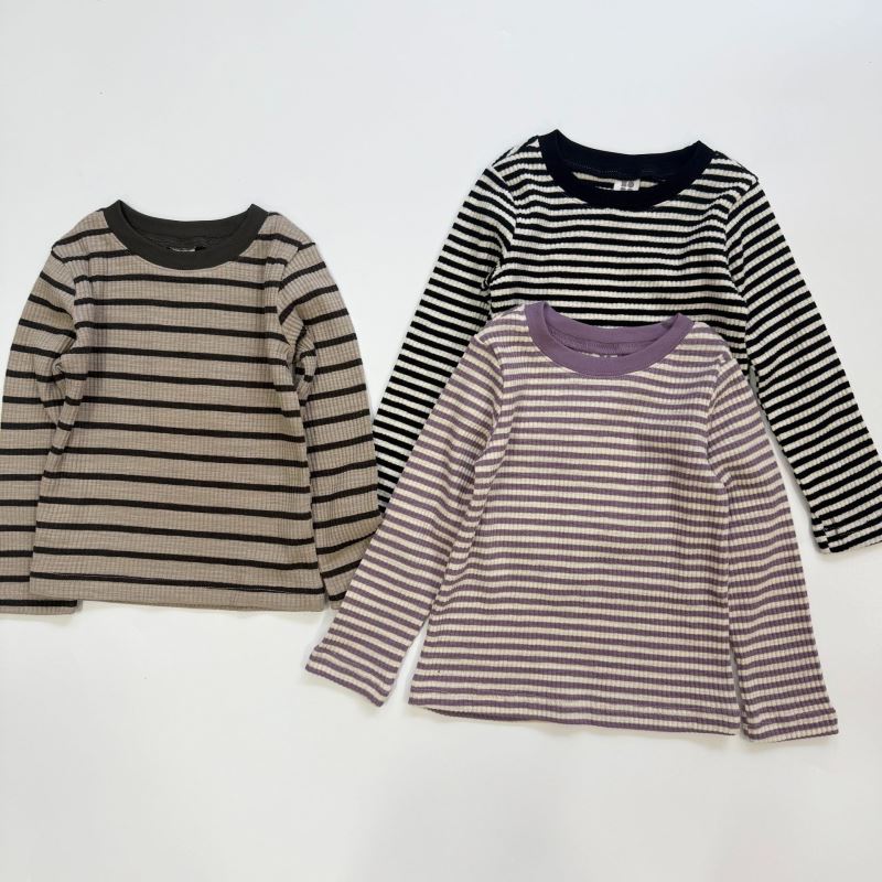 2025秋新作BOBO★子供服　トップス★90〜150cm/大人着用 3色