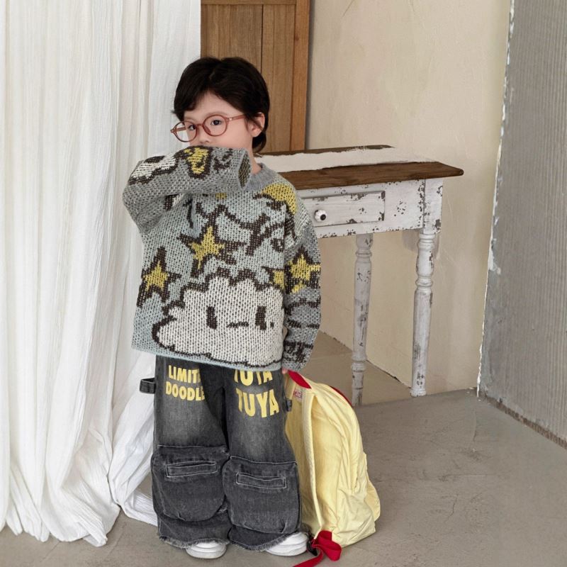 2025秋新品MT★子供服　セーター&ズボン分けて★90cm〜150cm