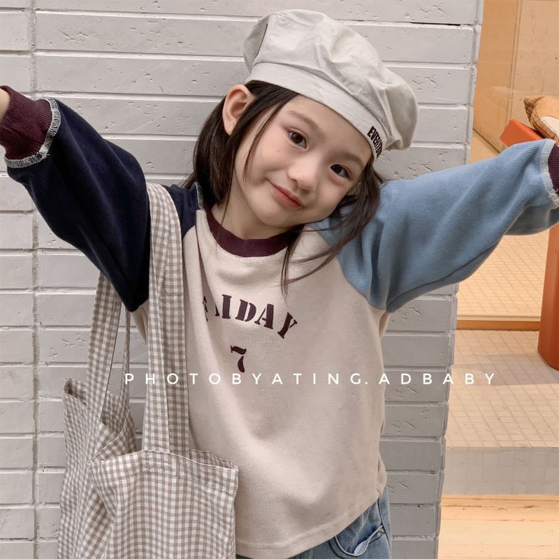 2025秋冬SJ★子供服　トップス★80cm〜130cm 2色
