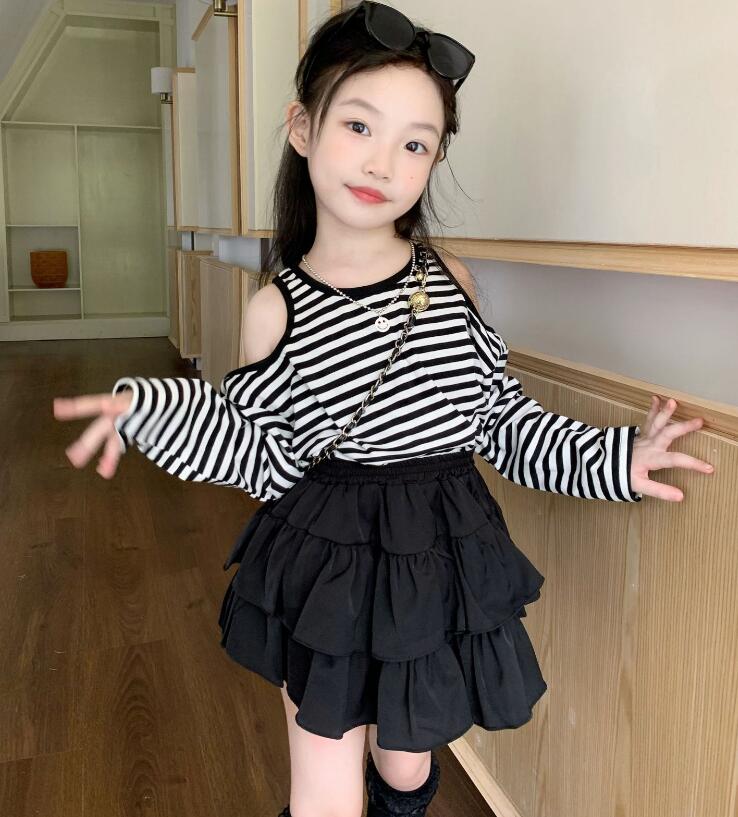 2025秋新作★子供服　トップス&スカート分けて★90cm〜140cm