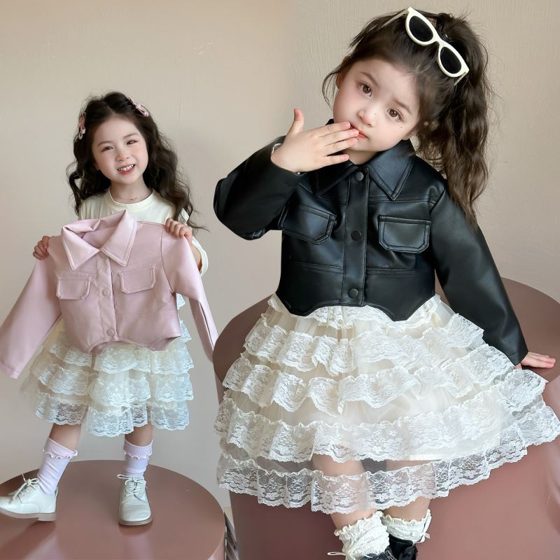 2025芸DIY新品★子供服　セットアップ★90cm〜140cm 2色
