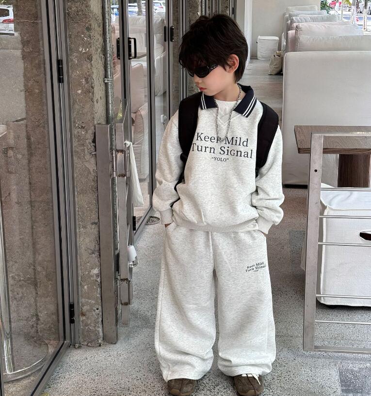 2025新品TR★子供服　コート+ズボン　セットアップ★90cm〜160cm