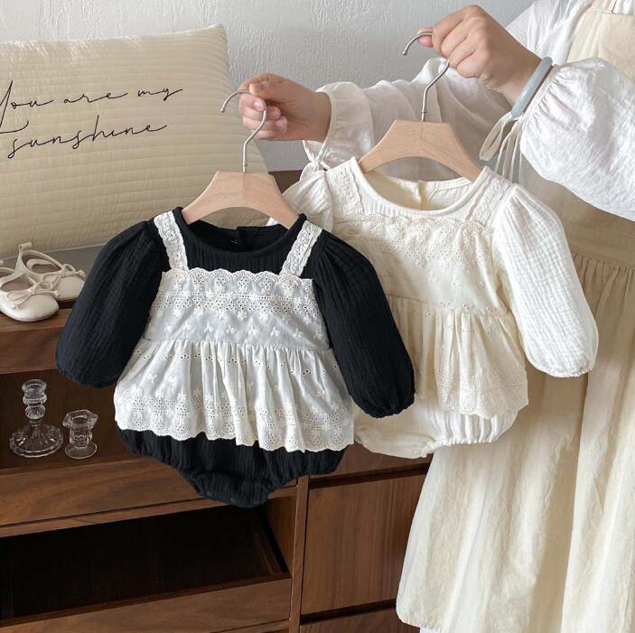 2025秋新入荷★ベビー服　ロンパース★66cm〜90cm 2色