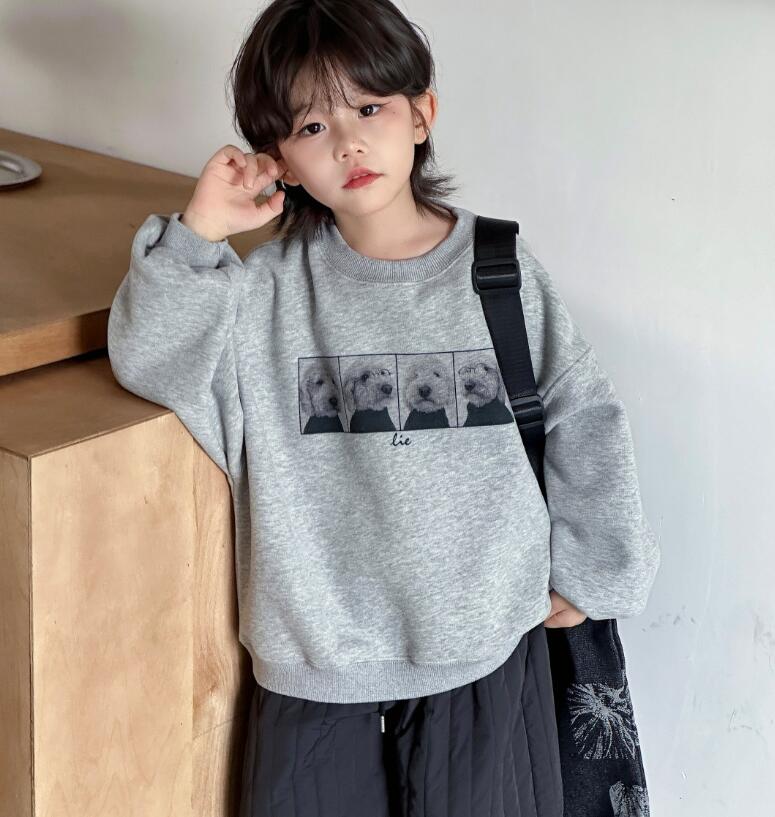 2025冬新品★子供服　トレーナー★100cm〜160cm 2色