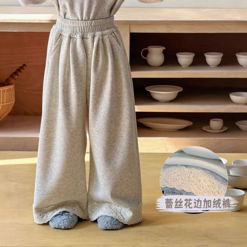 2025冬新品HLL★子供服　ズボン★90cm〜150cm