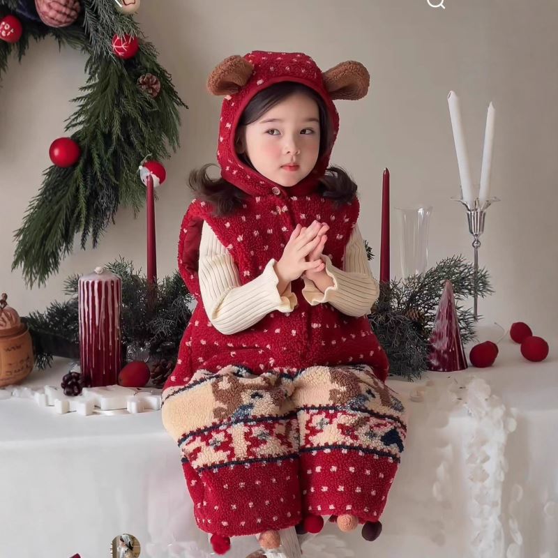 2025冬新品SX★子供服　セーター&連体服&帽子分けて★80cm〜130cm