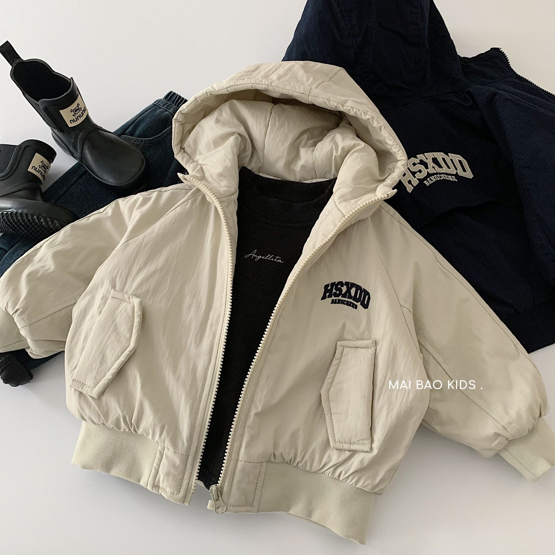 2025冬新品MB★子供服 　コート★90cm〜140cm 2色