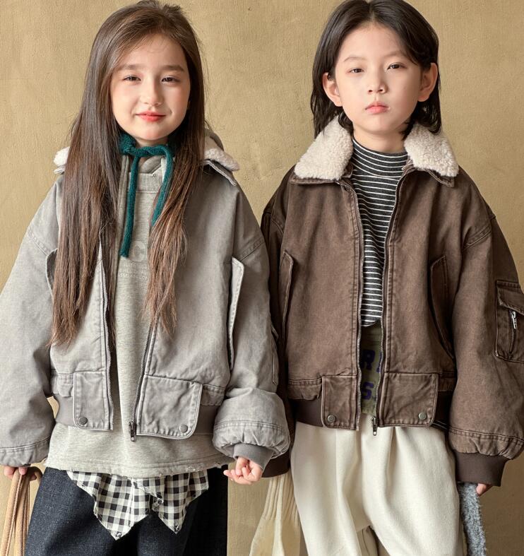 2025冬新品MXW★子供服 　コート★90cm〜150cm 2色