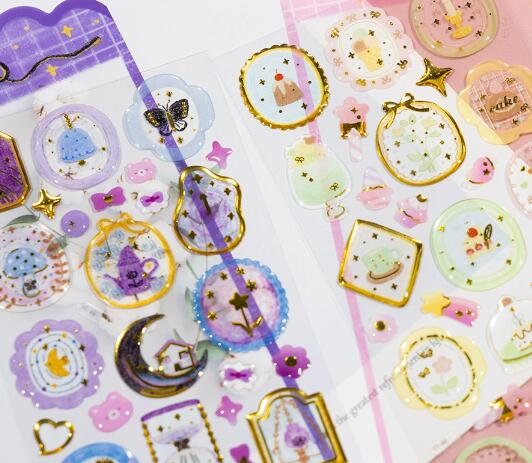 子供お褒めシール★防水ステッカー ★DIY デコレーション用