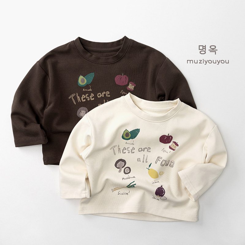 2026★春秋新作★韓国風子供服★トップス★80cm〜130cm 2色