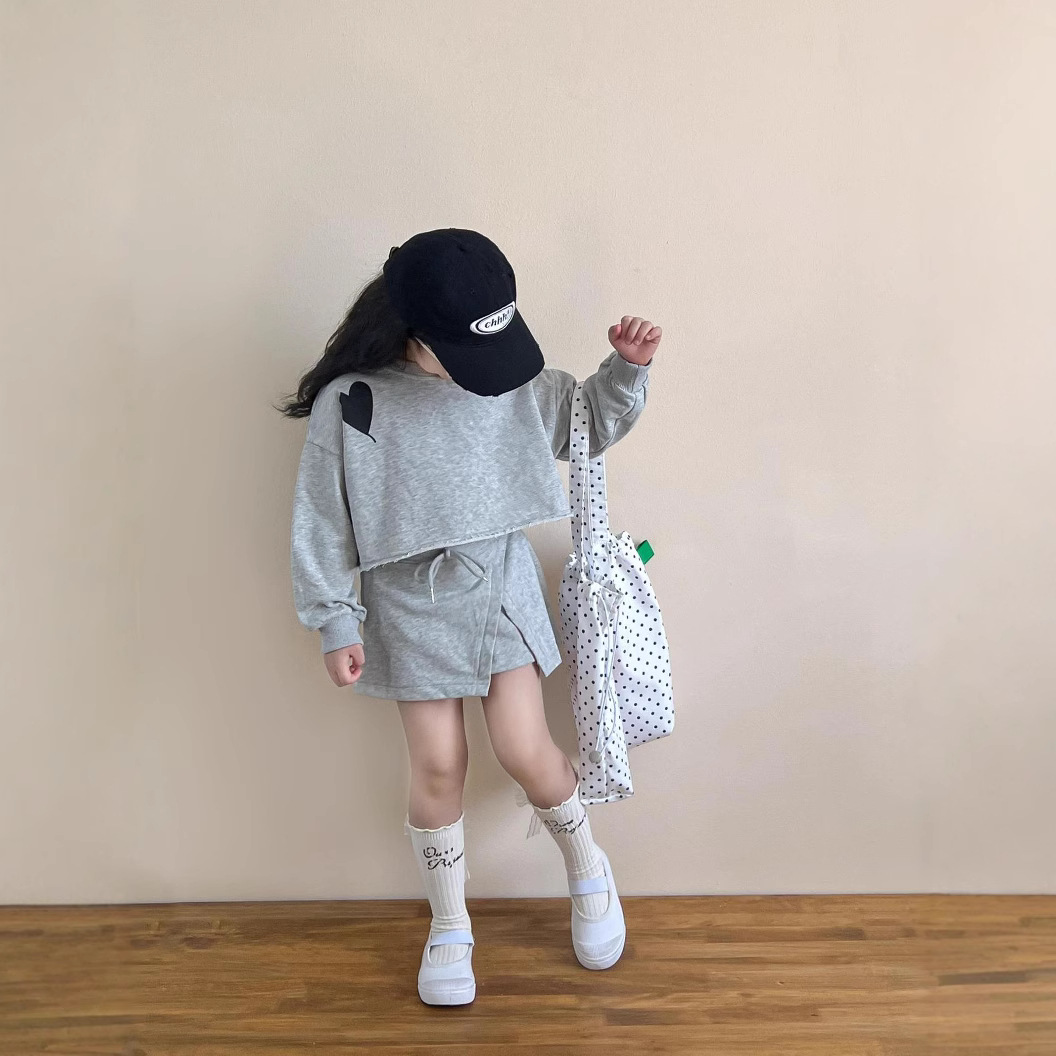 2026★春秋新作★韓国風子供服★トップス★スカート★90cm〜140cm 2色