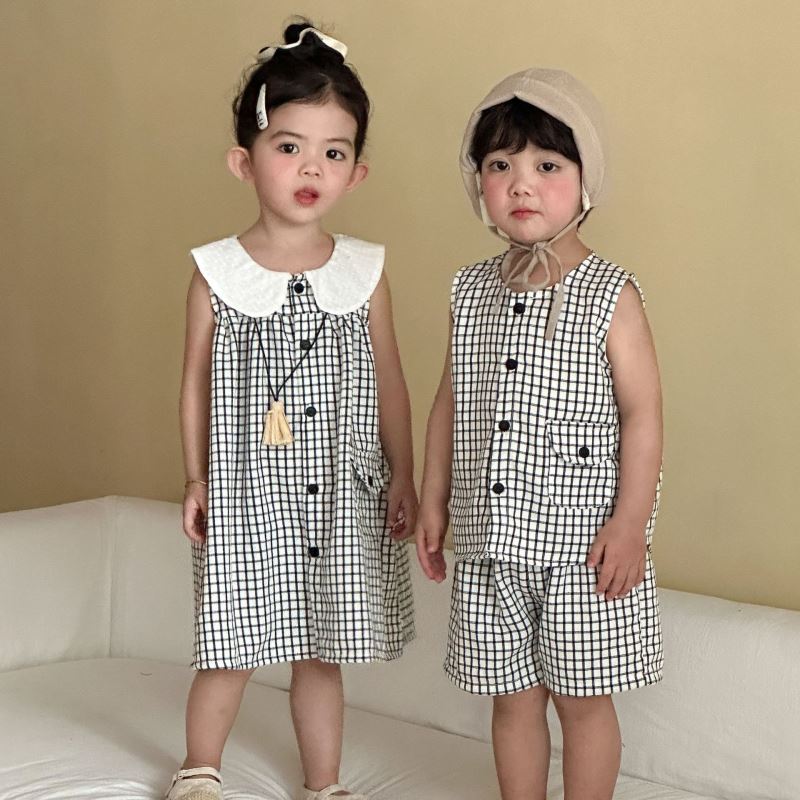 2026★夏新作★韓国風ベビー服★トップス+ズボン★ワンピース★80cm〜150cm 2色