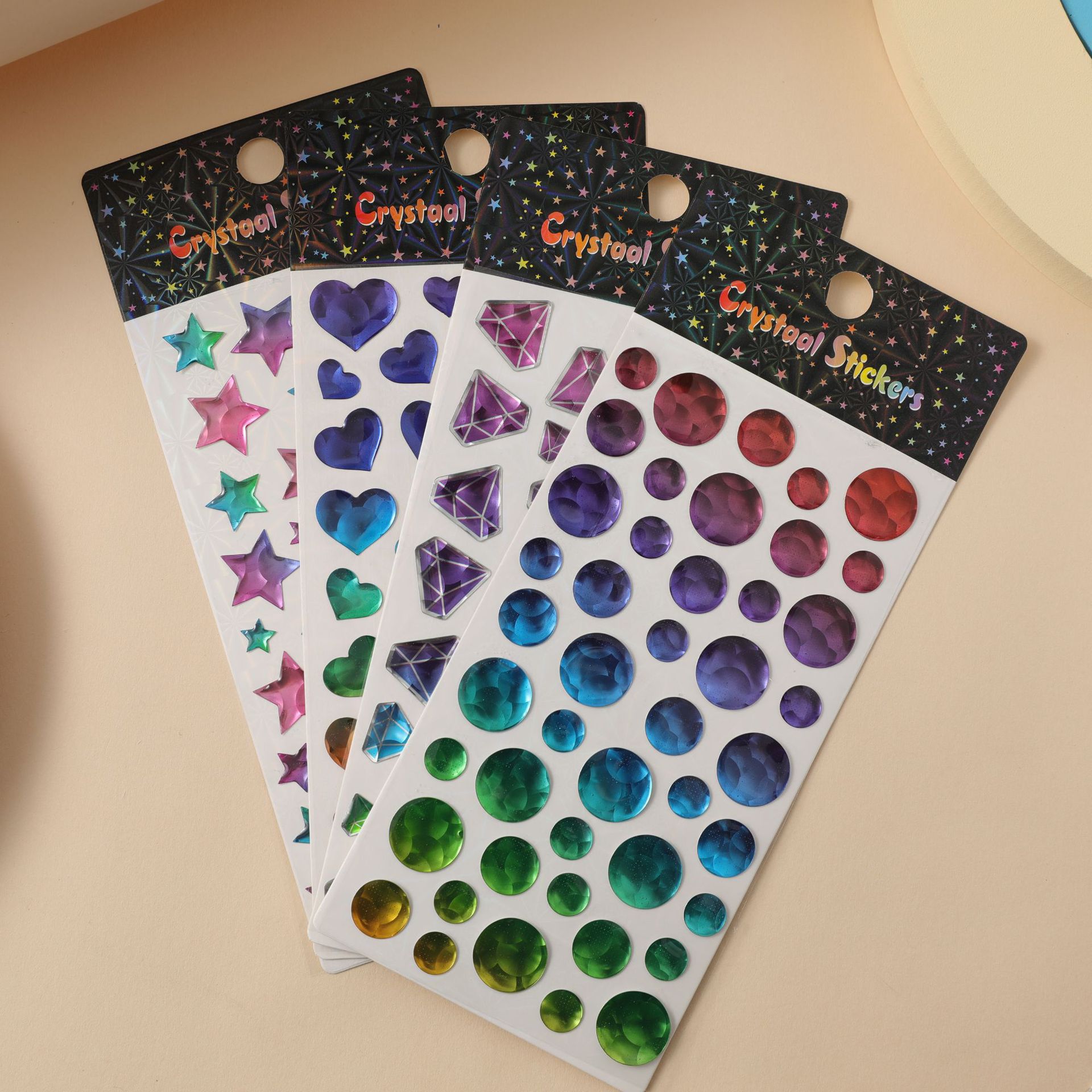 DIY手作り ステッカー★粘着シール★3D★手帳素材