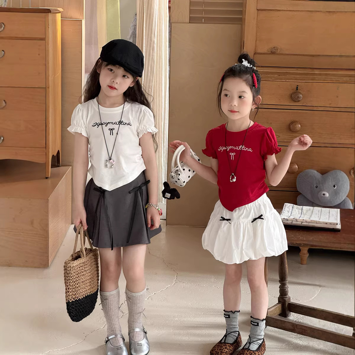 2026★夏新作★韓国風子供服★トップス★100cm〜150cm 3色