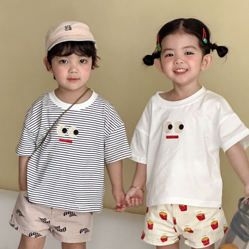 2026新作QMM★子供服　トップス★80cm〜150cm 2色
