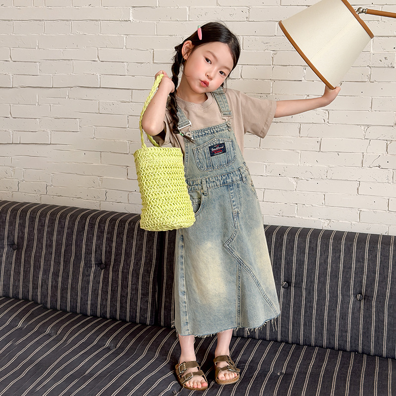 2026新品A★子供服　サロペットワンピース100cm〜170cm