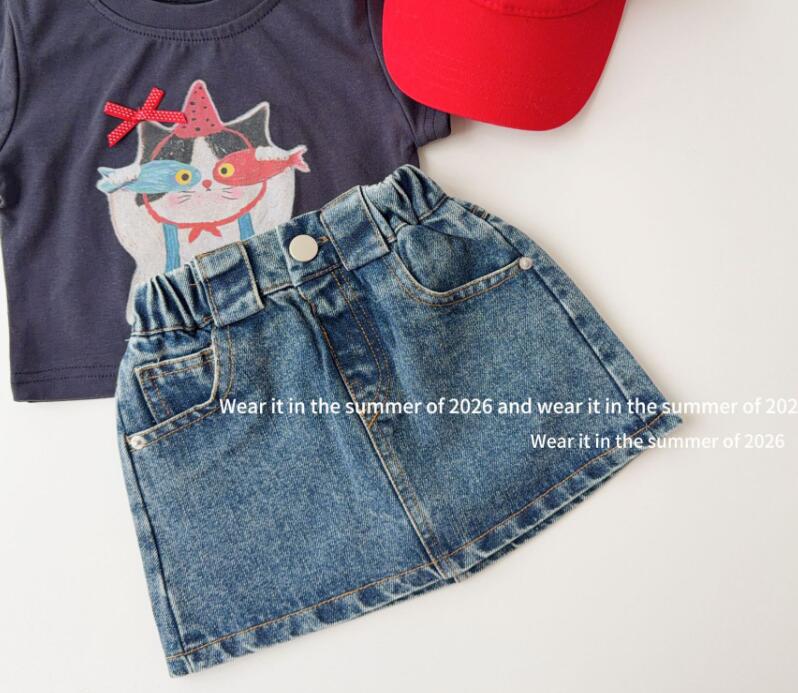 2026新品TQ★子供服　スカート★90cm〜150cm