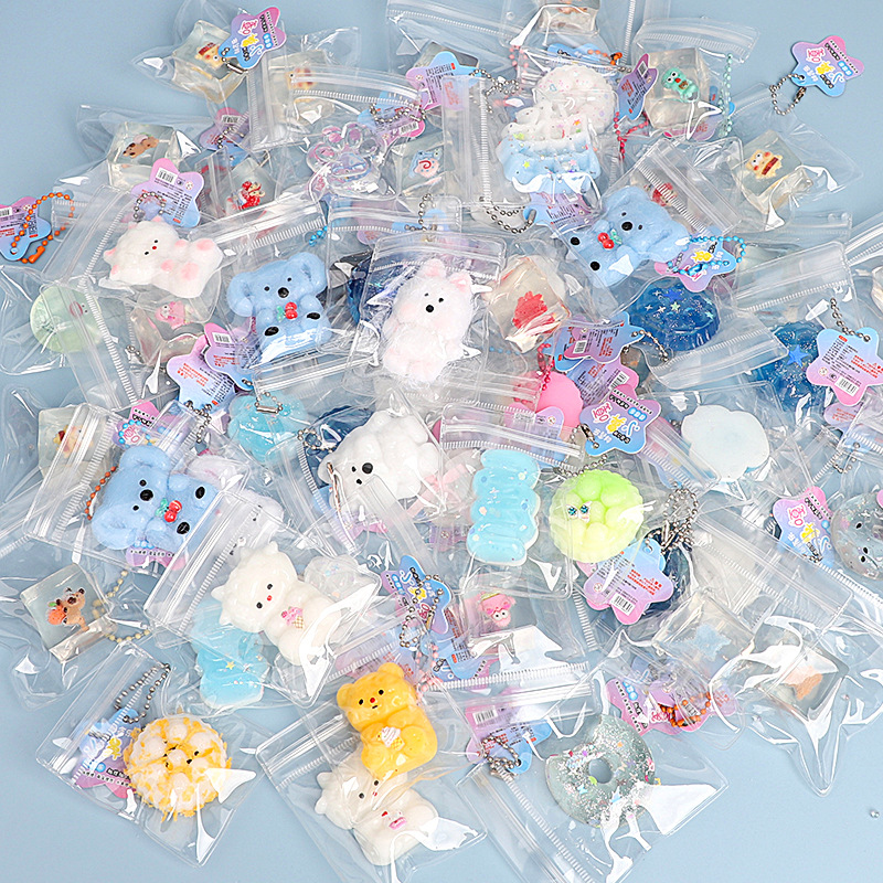 イライラ解消/スクイーズ / 柔らかい感触 / どろどろ / ストレス解消/プニプニ/手作りDIY