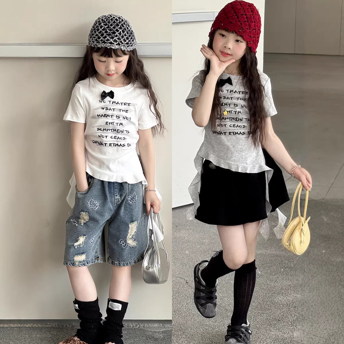 2026★夏新作★韓国風ベビー服★トップス+ズボン★100cm〜150cm 2色