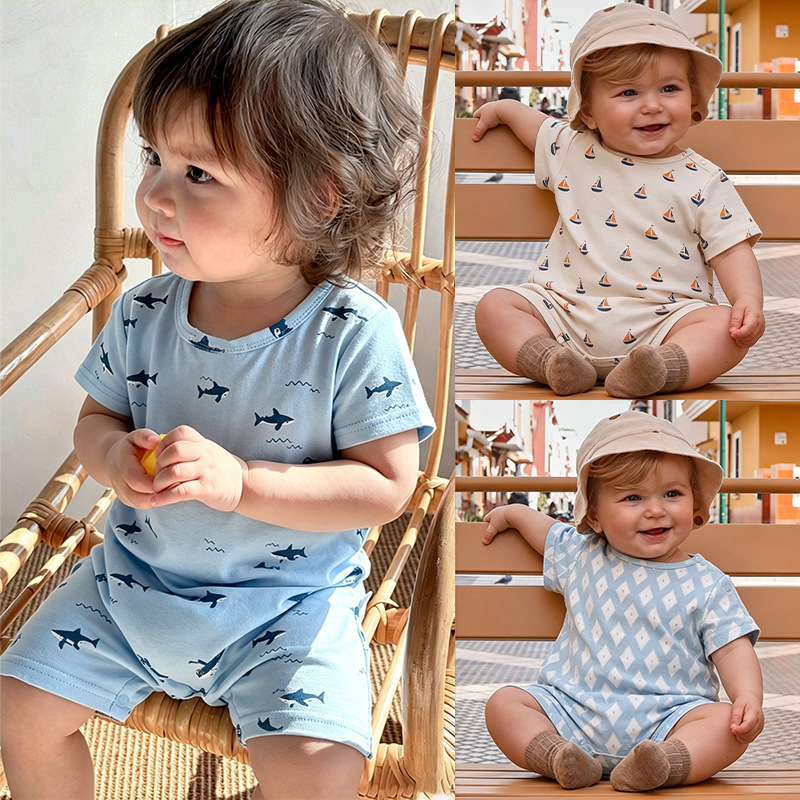 2026新入荷★ベビー服　ロンパース★66cm〜90cm 3色