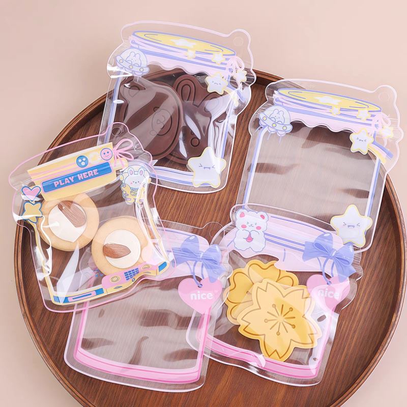 アクセサリー 酸化防止 収納袋 / チャック付き ピアス リング ネックレス ブレスレット コード収納用