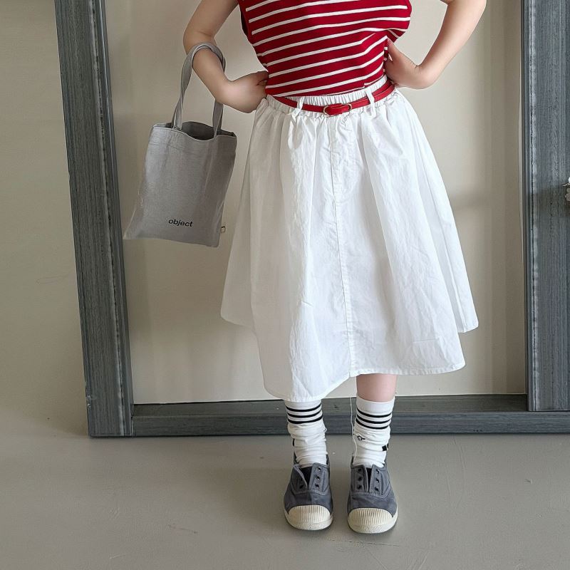 2026新品★子供服　スカート+腰ベルト★100cm〜160cm