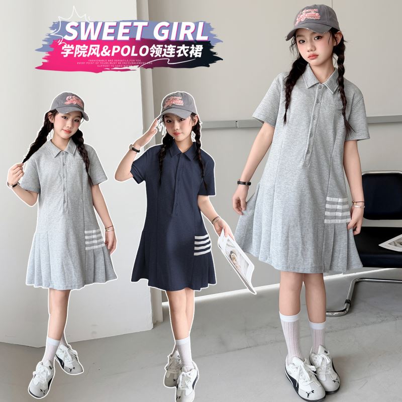 2026★夏新作★韓国風子供服★ワンピース★120cm〜170cm 2色