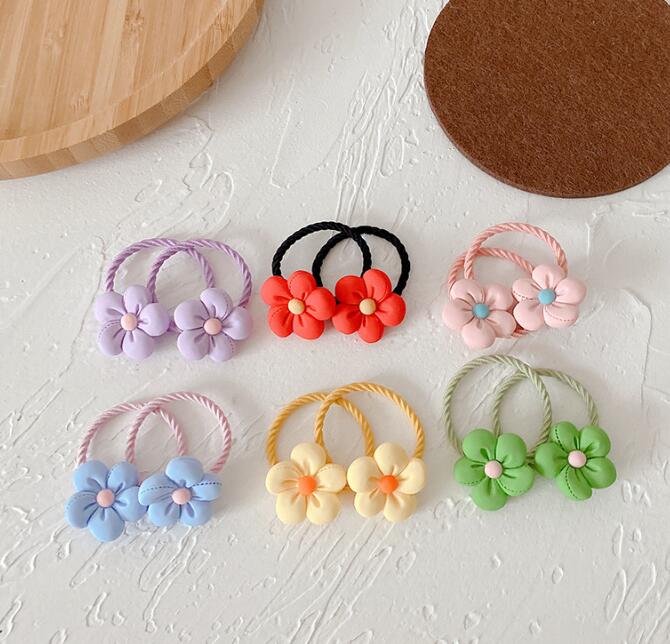 新品★子供用★ヘアゴム★髪飾り★まとめ髪用★ヘアアクセサリー★キッズ女の子★可愛い★多色