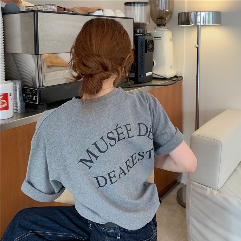 トップス★Tシャツ★♪ 半袖 ★♪シンプル ★♪ゆったり★♪3色★♪レディース★