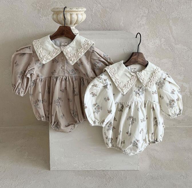 春秋新品★ベビー服★ロンパース★66-90cm★2色