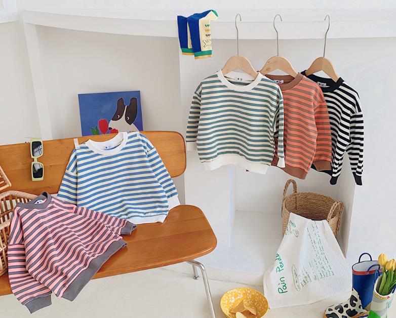 2023春新品★子供服　トップス　トレーナー　90-140cm★5色