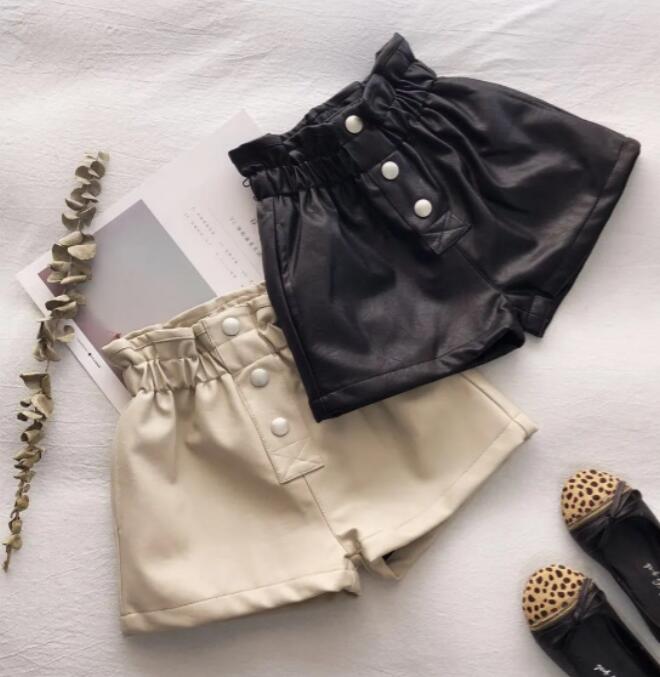 秋冬新作★韓国風子供服★ボトムス★ズボン★裏起毛★ハイウエスト★2色100-160CM