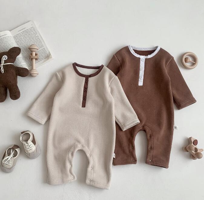 子供服★ロンパース★連体服★韓国風子供服★ベビー★2色★66-90CM