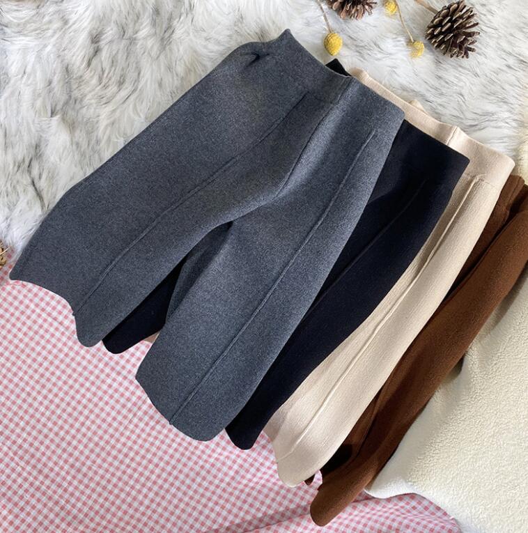 2022秋新品★子供服　ニットズボン★90-130cm★5色
