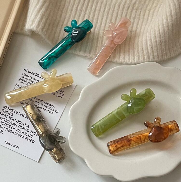 新型★韓国ファッション★髪飾り　ヘアビン★アクセサリー★6色