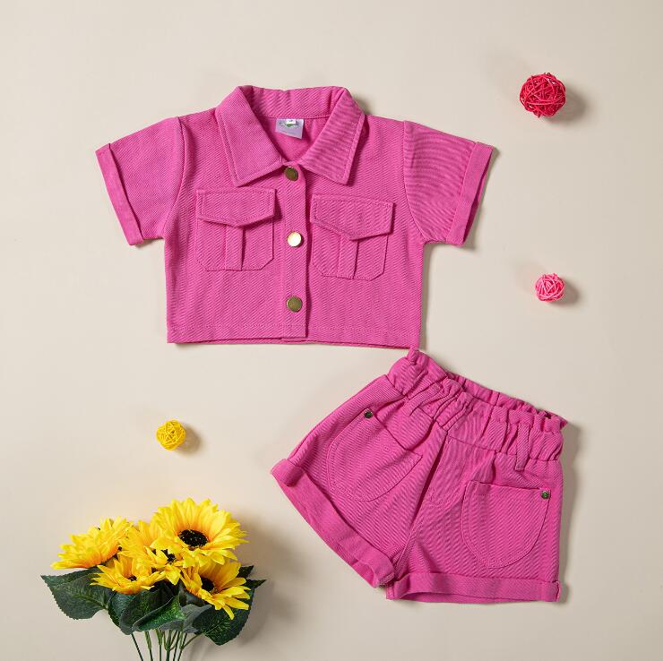 2023新品★子供服　トップス+ズボン　セットアップ★90-130cm★2色