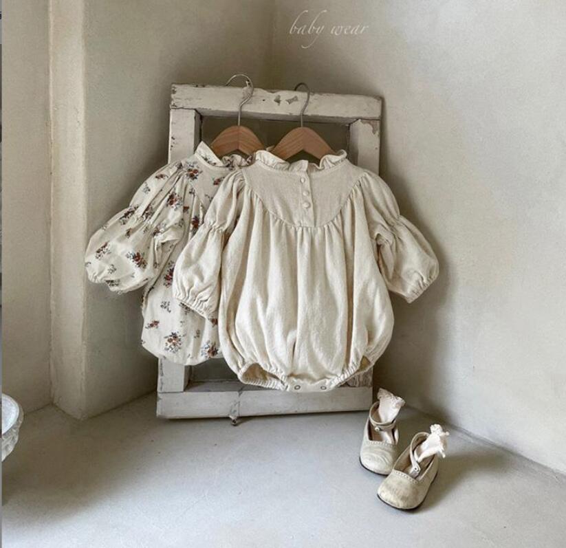 2023春新作★♪子供服★♪ワンピース★♪ロンパース★2色★♪66-90cm