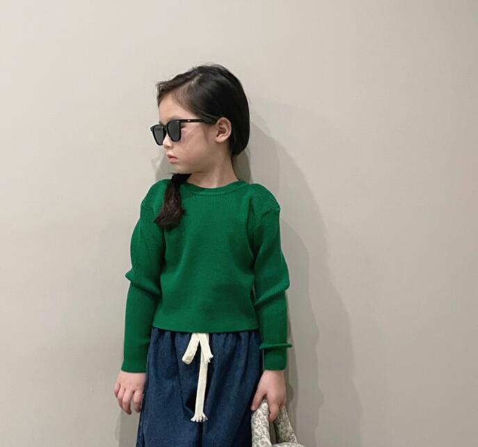 2023★春新作★韓国風子供服★トップス★セーター★90-140CM